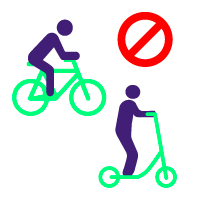 Ilustración de Normas de convivencia sobre uso de rodados