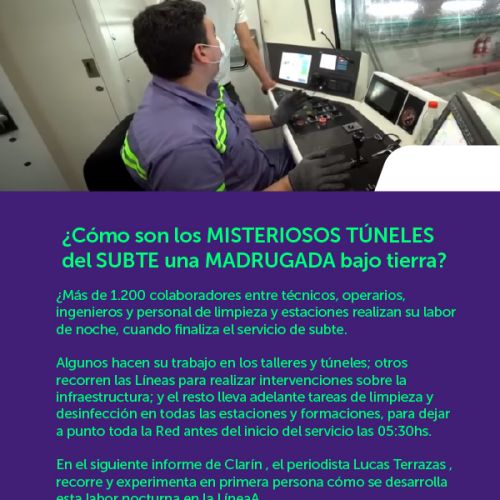 Nota Clarin túneles misteriosos