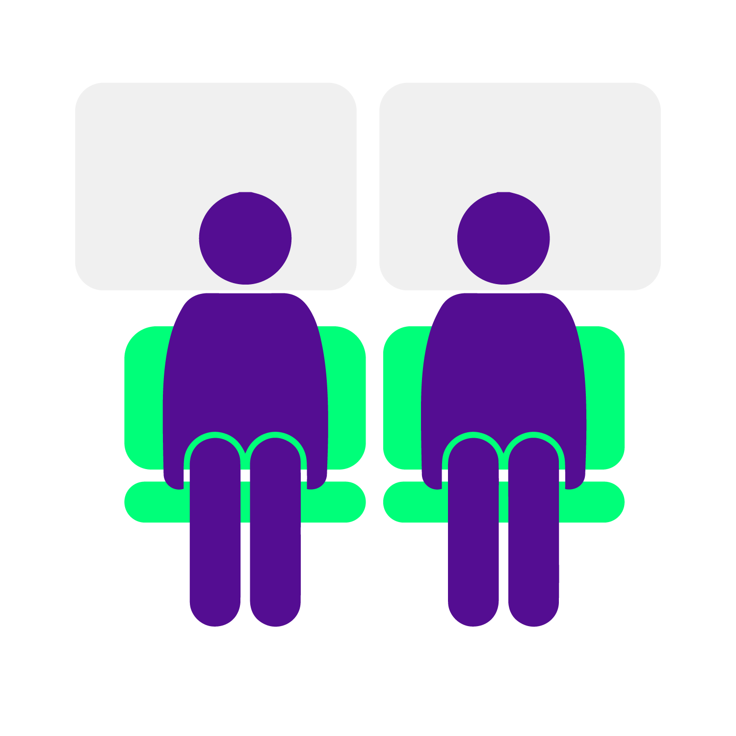 Ilustración ante una interrupción del servicio permanece en el tren