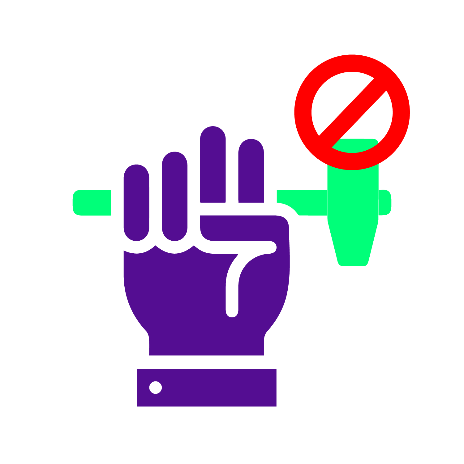 Ilustración no manipular dispositivos de seguridad