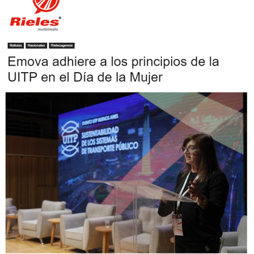 Nota de Rieles sobre el día de la Mujer