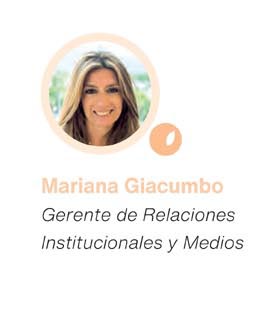 Mariana Giacumbo nueva Gerente de Relaciones Institucionales de Emova