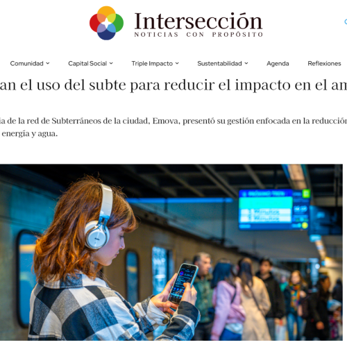 Nota de Intersección sobre la Movilidad Sustentable