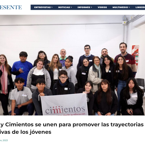 Nota de PresenteRSE sobre Fundación Cimientos