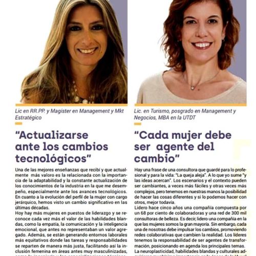 Nota de Mariana Giacumbo en Mujeres Líderes de Prensa Económica