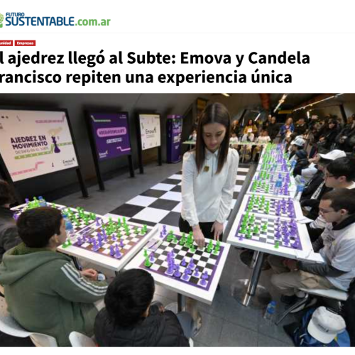 Nota de Futuro Sustentable sobre Candela Francisco