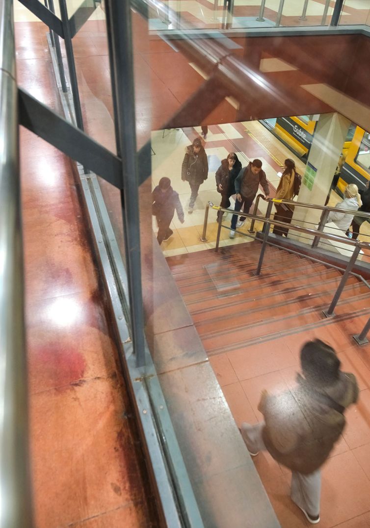 Carolina Jaramillo. Estación Los Incas - Parque Chas, Línea B
