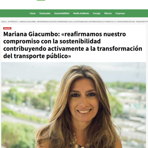 Nota de Futuro Sustentable sobre el Reporte de Sustentabilidad