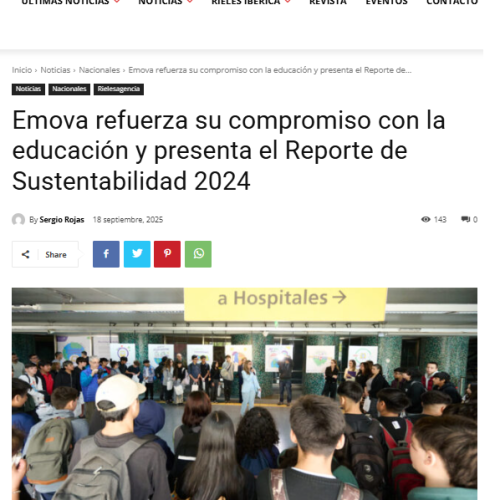 Nota de Rieles sobre el Programa Educativo