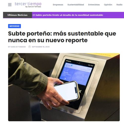 Nota de Tercer Tiempo sobre la Muestra Sustentable